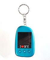 I Love NY DPV151 1.5-Inch Digital Photo Keychain with 107 Photo Capacity (Blue)