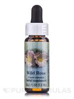 Flower Essence Services Essence, Wild Rose, 0.25 Ounce