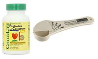 Biosource Nutrition Measuring Spoon in Bundle with Probiotics with Colostrum Powder 1.7 oz by Childlife