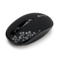 SROCKER E50 2.4GHz Wireless Mouse Whisper Quiet 3 Level DPI Optical Mouse with 4 Buttons and Nano USB Receiver Wireless Mouse for Laptop and Mac (Black)