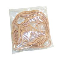 CanDo Tan Rubber Band, Latex-Free, 25 Count