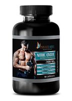 Muscle gain Diet - Nitric Oxide 2400 mg - Nitric Oxide activator - 1 Bottle (90 Capsules)