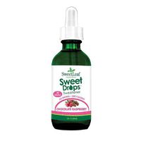 SweetLeaf Liquid Stevia, Chocolate Raspberry 2 fl oz(Pack of 12)