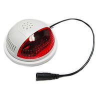 Fortrezz SSA2USR Siren Strobe Alarm Wireless Z-wave Red Lense