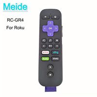 Calvas New Original Remote Control RC-GR4 For Roku Voice Game Ultra TC2-RCB12 RCGR4 With STARZ NETFLIX HULU Buttons