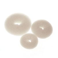 Putars Women Portable Multifunction Fashion 3PCS 3 Sizes Sponge Women Girl Hair Bun Ring Donut Shaper Hair Styler