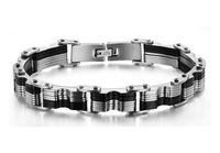 LOVE Beauties Athena Jewelry Titanium Series Men's 10MM Bicycle Chain Design Titanium Magnetic Bracelet in a Nice Gift Box, Anti-Fatigue, Pain Relief