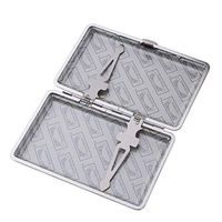 Slim 14Pcs Cigar Cigarette Tobacco Storage Case Box Holder Protector for Girls Smoking White