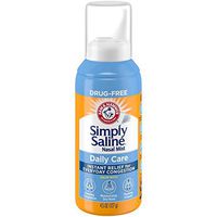 Arm & Hammer Simply Saline Nasal Mist - Instant Relief for Everyday Congestion, 4.5 Oz
