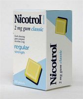 Nicotrol Nicotine Gum 2mg Classic/Original 6 Boxes 630 Pieces