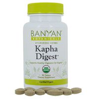Banyan Botanicals Kapha Digest - USDA Organic, 90 Tablets - Heating & Stimulating - Supports Digestion of Heavy Foods - Trikatu*
