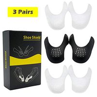 3 Pairs Anti-Wrinkle Shoes Protector Toe Box Against Shoe Creases, Prevent Sports Shoes Crease for Men's 7-12/ Women's 5-8
