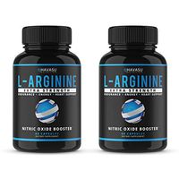 Havasu Nutrition Extra Strength L Arginine - 1200mg Nitric Oxide Supplement for Muscle Growth, Vascularity and Energy - L-Citrulline & Essential Amino Acids to Support Physical Endurance, 2 Pack
