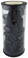 BJ Long Soft Touch Pipe Mouthpiece Stem Rubber Bits - 50 in each Tube