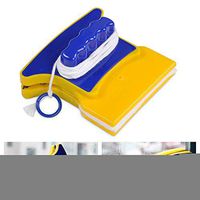 AYNEFY Window Cleaning Tool Double-sided Magnet Brush Multipurpose Glass Cleaner for Car Sliding Door Shower Screen Fish Tanks Patio Doors Bedroom Windows Mirror Tiles