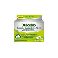 Dulcolax Suppositories, 4 count (Pack of 3)