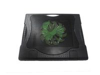 SANOXY New 2 USB Port 5 Angle Laptop Notebook Cooling Cooler Pad & Stand Combo with 1 Large Fan for Your up to 17 inch Apple MacBook Pro, Notebooks, Laptops (1 Large Fan 2 Port 5 Angle Black)