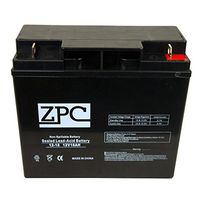 ZPC 12V 18Ah Sealed Lead Acid (SLA) Battery for APC SU700XL SU700XLNET SUA1500