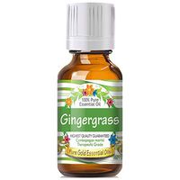 Pure Gold Gingergrass Essential Oil, 100% Natural & Undiluted, 30ml