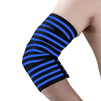 Cascaba Professional Elbow Bandage Weight Lifting Adjustable Wrist Elbow Wraps Elastic Brace for Fitness,Gym,Body Building,Weightlifting