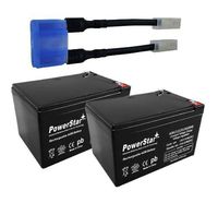 PowerStar APC RBC6 UPS Compatible Batteries - Pack of 2, 12V 15AH SLA Batteries
