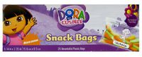 Dora The Explorer Personalizable Snack Bags - Nickelodeon Dora The Explorer Resealable Snack Bags (25 Bags)