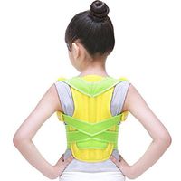 DMMSS Children Breathable Enhanced Type Back Corrective Zone Prevent Hunchback Straps Correction of Posture Bandage, M