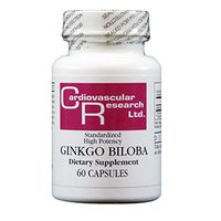 Cardiovascular Research - Ginkgo Biloba, 120 mg, 60 capsules