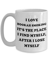 Shisha Smoker Gifts For Women And Men - Coffee Mug For Hookah Smoking Practitioners And Fans/Hobbyists, Hookah Smoking Cup, Ceramic