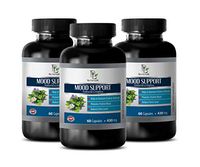 Stress Proof Brain - Mood Support Natural Complex - Powerful Anxiety Relief - Calming ABILITYS - Reduce Stress - GABA Pure - 3 Bottles (180 Capsules)