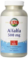 KAL Alfalfa 8 Grain Tablets, 500 mg, 500 Count