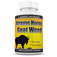 Xtreme Horny Goat Weed with Maca L-Arginine Increased Performance and Natural Libido Boost for Both Men and Women 60 Capsules 1 Bottle
