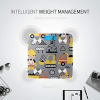 Cartoon Animals and Professions Smart Fitness Best Rated Bathroom Scales Weight Scales Tracks 8 Key Compositions Analyzer Sync with Fitness Apps 400 Lbs