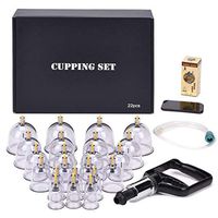 Ventosas De Acupuntura 22 Pcs Set Chinas para Terapia Masajes Celulitis Masaje