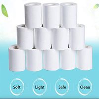 Tissue Paper, Paper Towels Roll Replacement Roll Paper Hand Towels 3 Layer Thickened Table Kitchen Toilet Family Paper White 10 -Pack