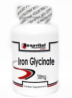 Iron Glycinate 50mg 200 Capsules ~ Renevitol