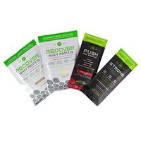 Recover Whey Protein Powder (Variety Pack) by SFH | Great Tasting 100% Grass Fed Whey for Post Workout | All Natural | No Soy, No Gluten, No RBST, No Artificial Flavors