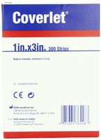 Jobst Beiersdorf Coverlet Fabric, 1x3 Strip, Latex Free, 300-Count