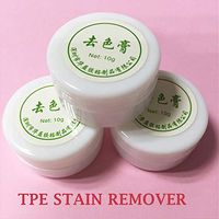 TPE Doll Cleaner Cream Natural Silicone Stain Remover Color Bleaching for Adu'lt Doll Safe Eco Friendly TPE Doll Surface Dirty Colored Cleaning Tool-10g