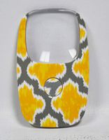 Clarity Opticard Personal Pocket Illuminated Magnifier (Yellow Ikat)