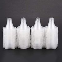 UTENEW 100 Pieces Ear Thermometer Replacement Lens Filters Probe Ear Cover Caps for Thermoscan