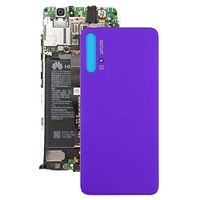 JUNXI Phone case Phone Cover Battery Back Cover for Huawei Nova 5(Black) (Color : Purple)