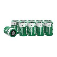 EEMB CR 1/2 AA Series Lithium 3 V 900 mAh Cylindrical Battery CR14250BL 14250SE Not Rechargeable for Scuba Diving Electronics Specialized Laboratory Equipment UL Certified (10 PCS)