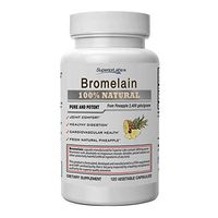 Superior Labs – Best Bromelain Non GMO Natural Supplement – Non-Synthetic – 2,400 gdu/Gram – Supports Healthy Digestion & Inflammatory Responses, Bruises, Immune – Extra Strength – 500 mg, 120 VCaps