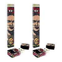 MightySkins Skin Compatible with Juul Full Coverage 2-Pack - Grafitti Selfie | Protective, Durable, and Unique Vinyl Decal wrap Cover | Easy to Apply, Remove, and Change Styles | Made in The USA