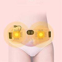 Warm Palace Belt, Portable Far Heated Ultra-Thin Electric Abdominal Graphene Palace Cold Warm Palace Belt Warm Women's Massage Heating,Pink