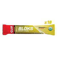 Clif BLOKS - Energy Chews - Margarita with Salt Flavor - (2.1 Ounce Packet, 18 Count)