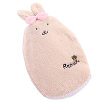 Hot Water Bottle, Rabbit Plush Toy Warm Hand Bags, Multifunctional Cute Cartoon Animal Couples Hand Warmer for Baby Kids Adults Winter Hand Water Heating Handbag Removable and Washable