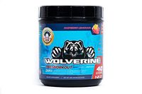 All Natural Stim Free Wolverine Pre Workout by American Gym Warrior | 40 Servings of Preworkout for Men and Women | Raspberry Lemonade Flavor | Great for Increased Focus, Pump, and Energy, No Crash |