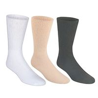 Ultimate Diabetic Socks, 10-13, Black, 3 Pair